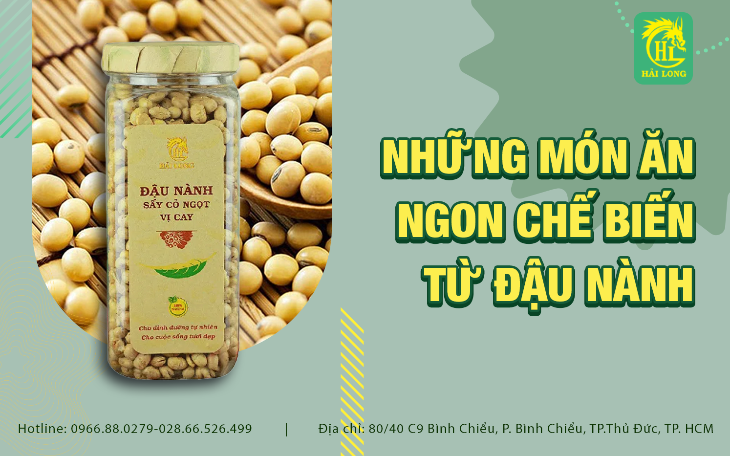 Những món ăn ngon chế biến từ đậu nành